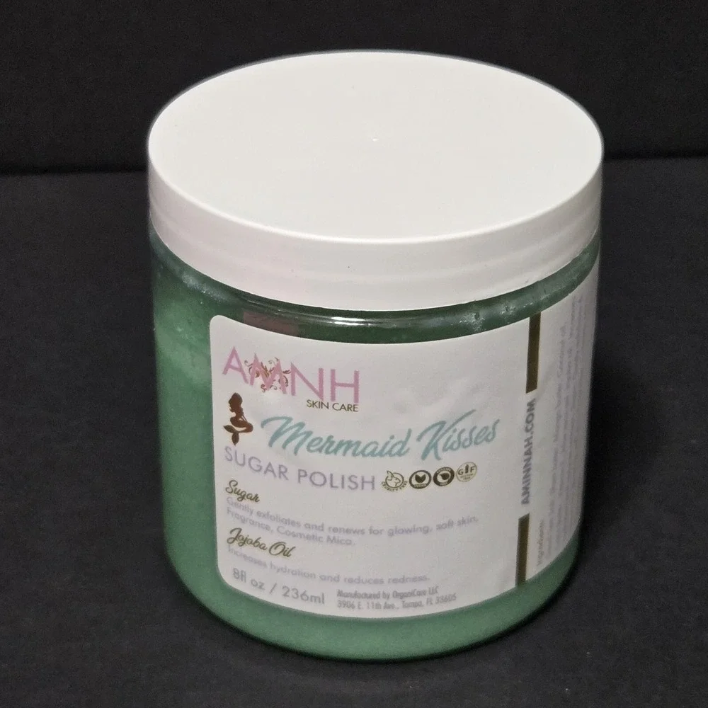 NEW AMNH Mermaid Kisses Sugar Polish Body Scrub‎ Exfoliant Full Size 8oz